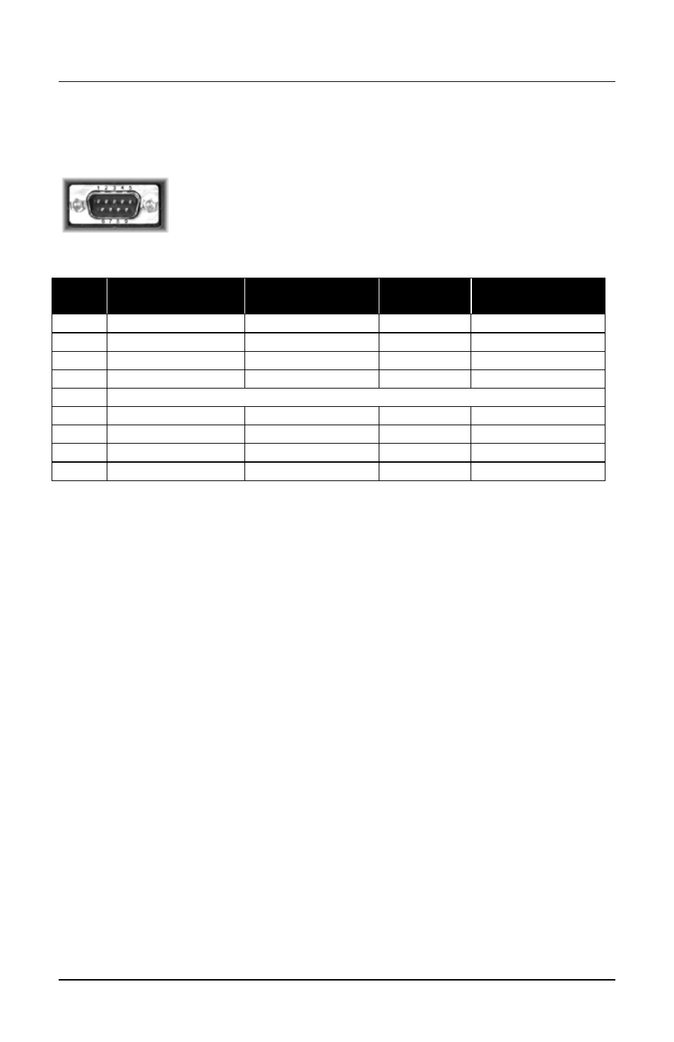 Figure 6: serial port pin outs | Watlow Silver Series OIT User Manual | Page 13 / 14