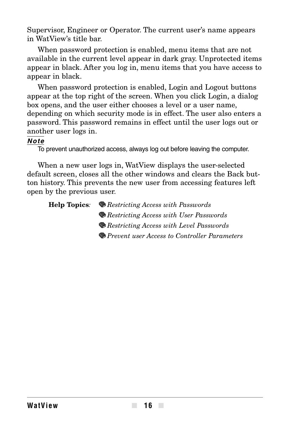 Watlow WATVIEW User Manual | Page 16 / 36