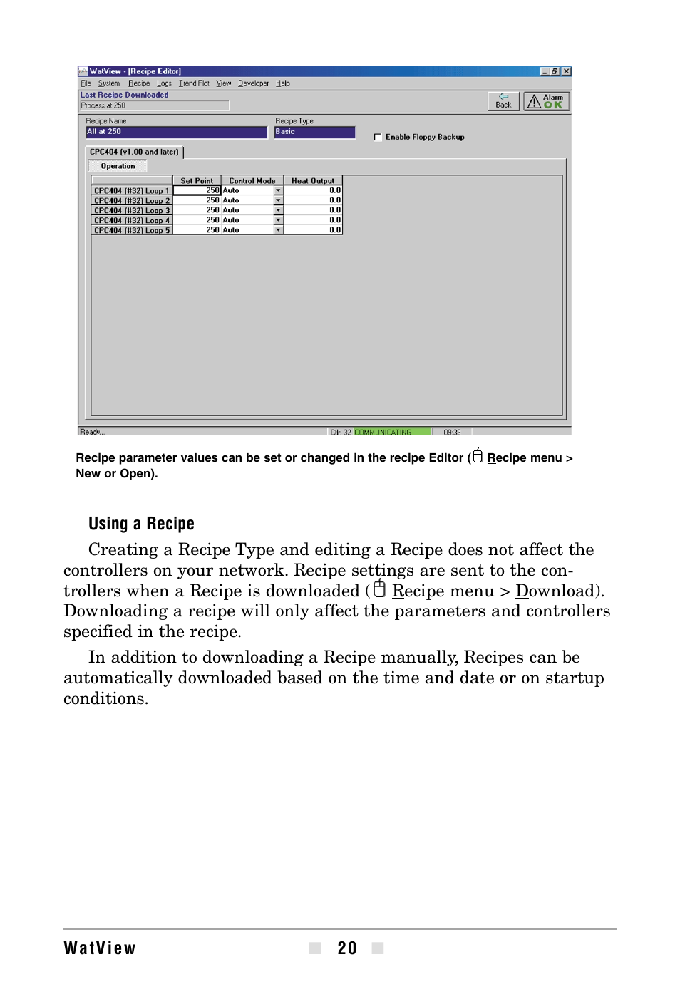 Watlow WATVIEW User Manual | Page 20 / 36