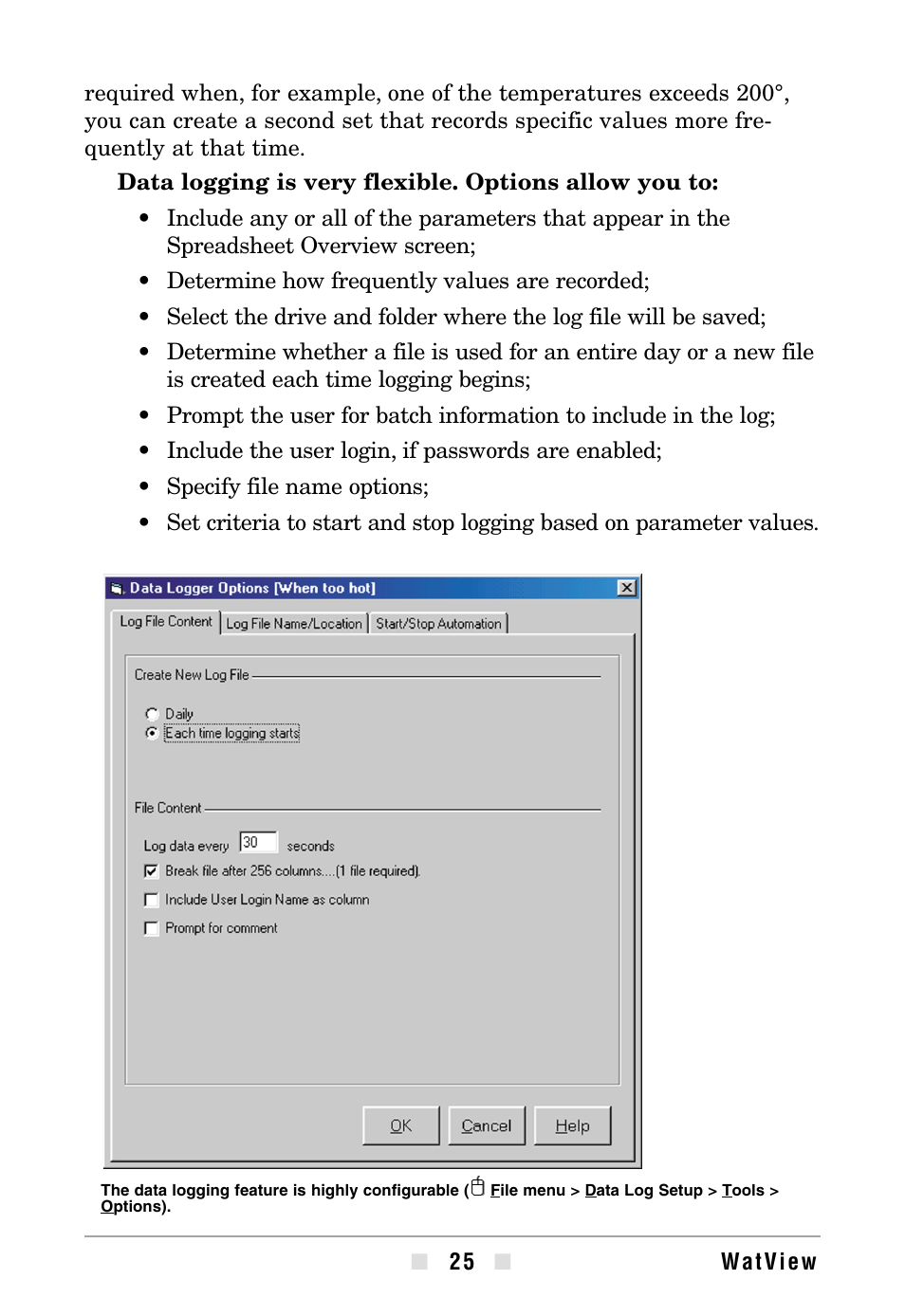 Watlow WATVIEW User Manual | Page 25 / 36