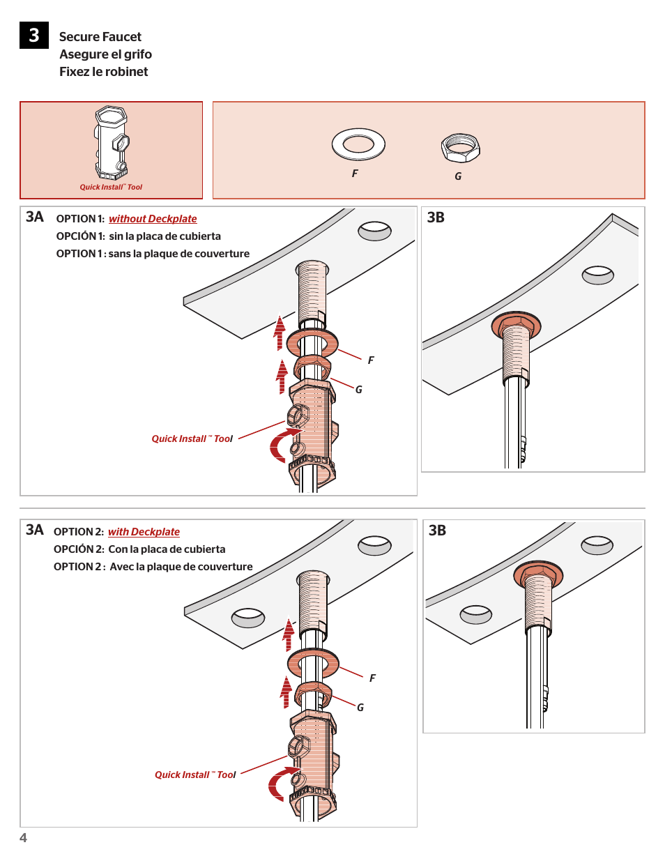 3b 3a | Pfister F-534-PSLC User Manual | Page 4 / 10