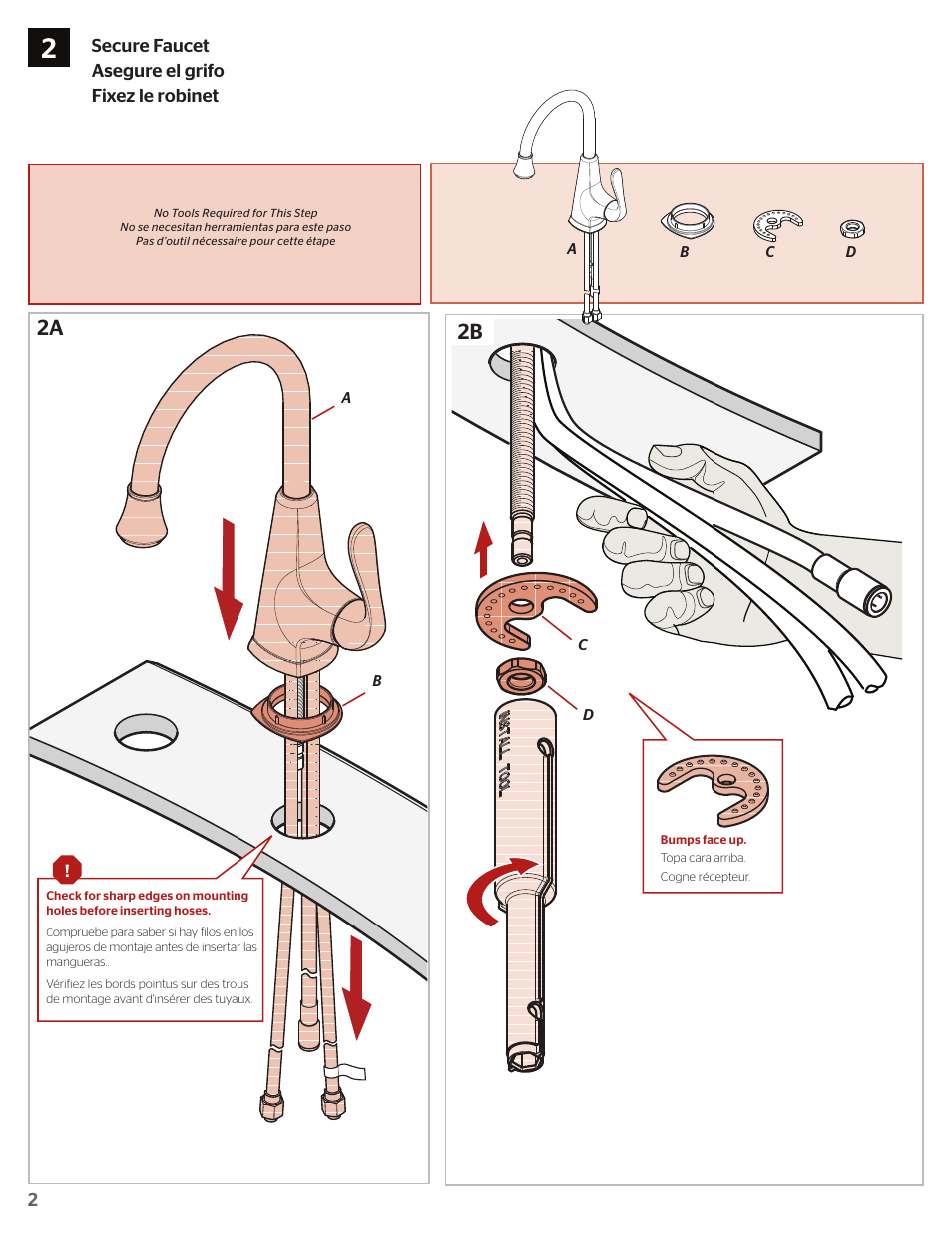 Pfister F-072-PDSS User Manual | Page 2 / 6