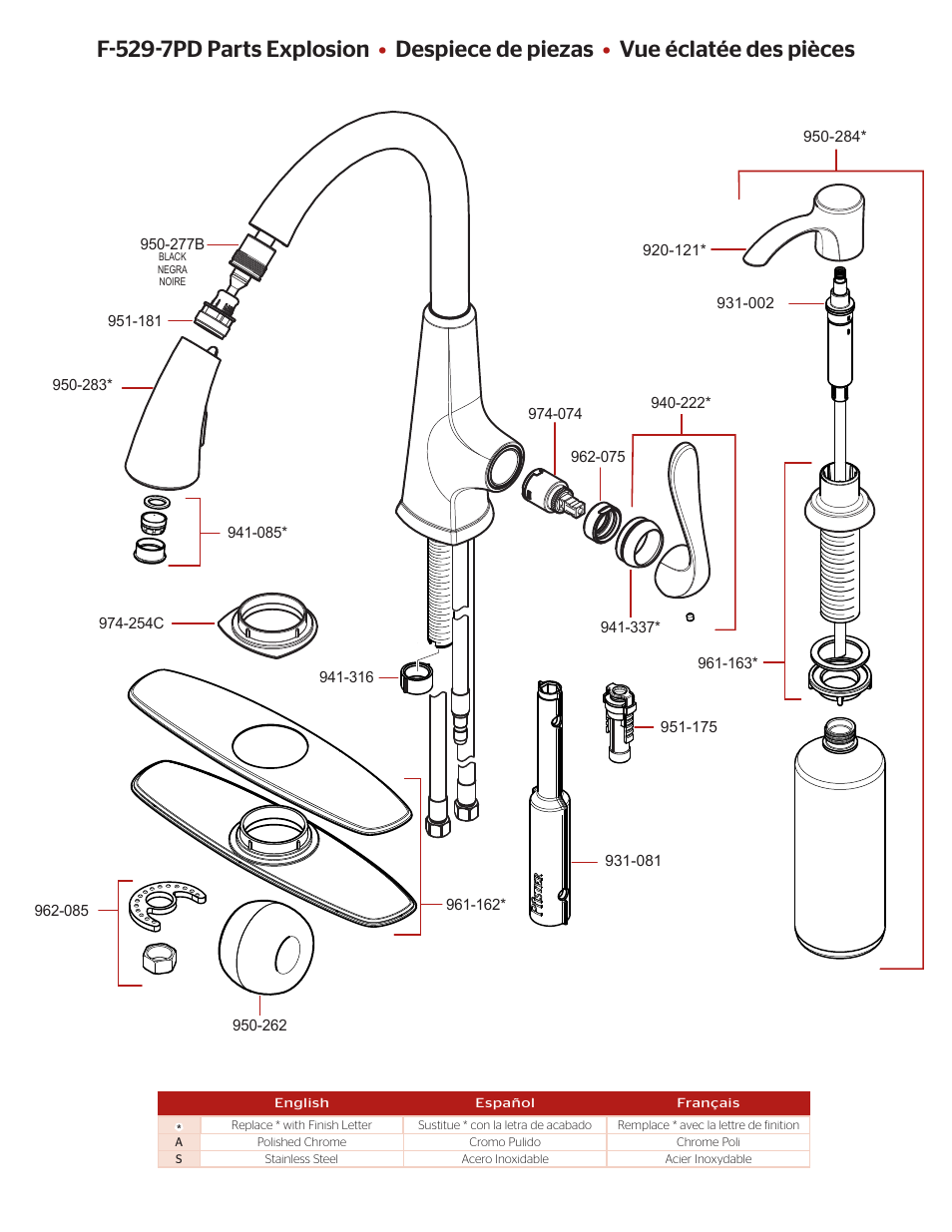 Pfister F-529-7PDS User Manual | Page 2 / 4