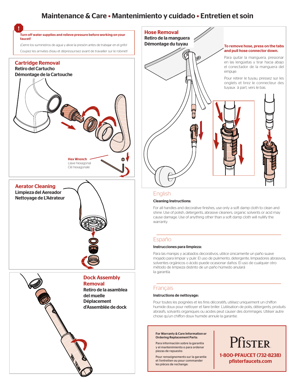 Pfister F-529-7PDS User Manual | Page 3 / 4