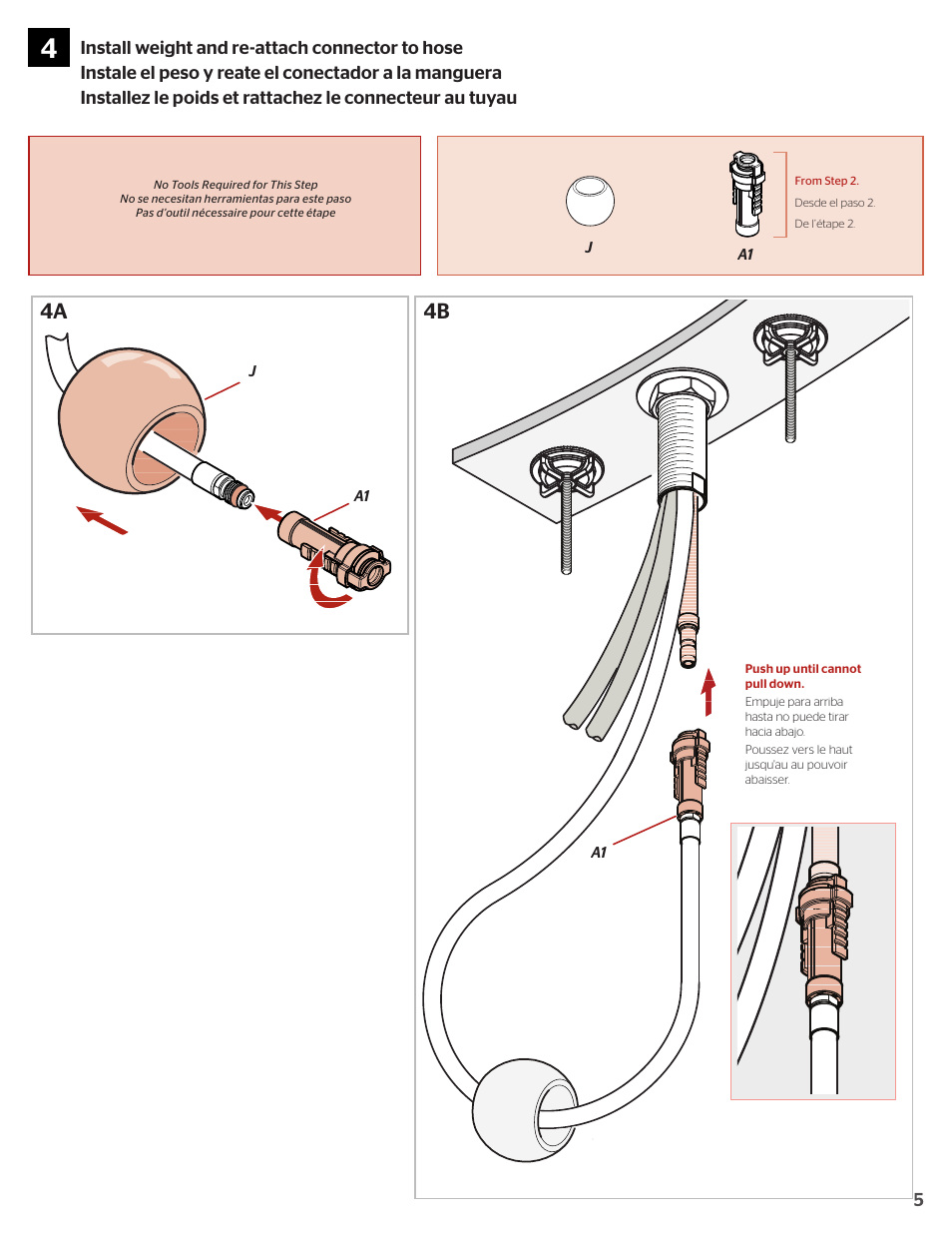 Pfister F-534-PGFS User Manual | Page 5 / 10