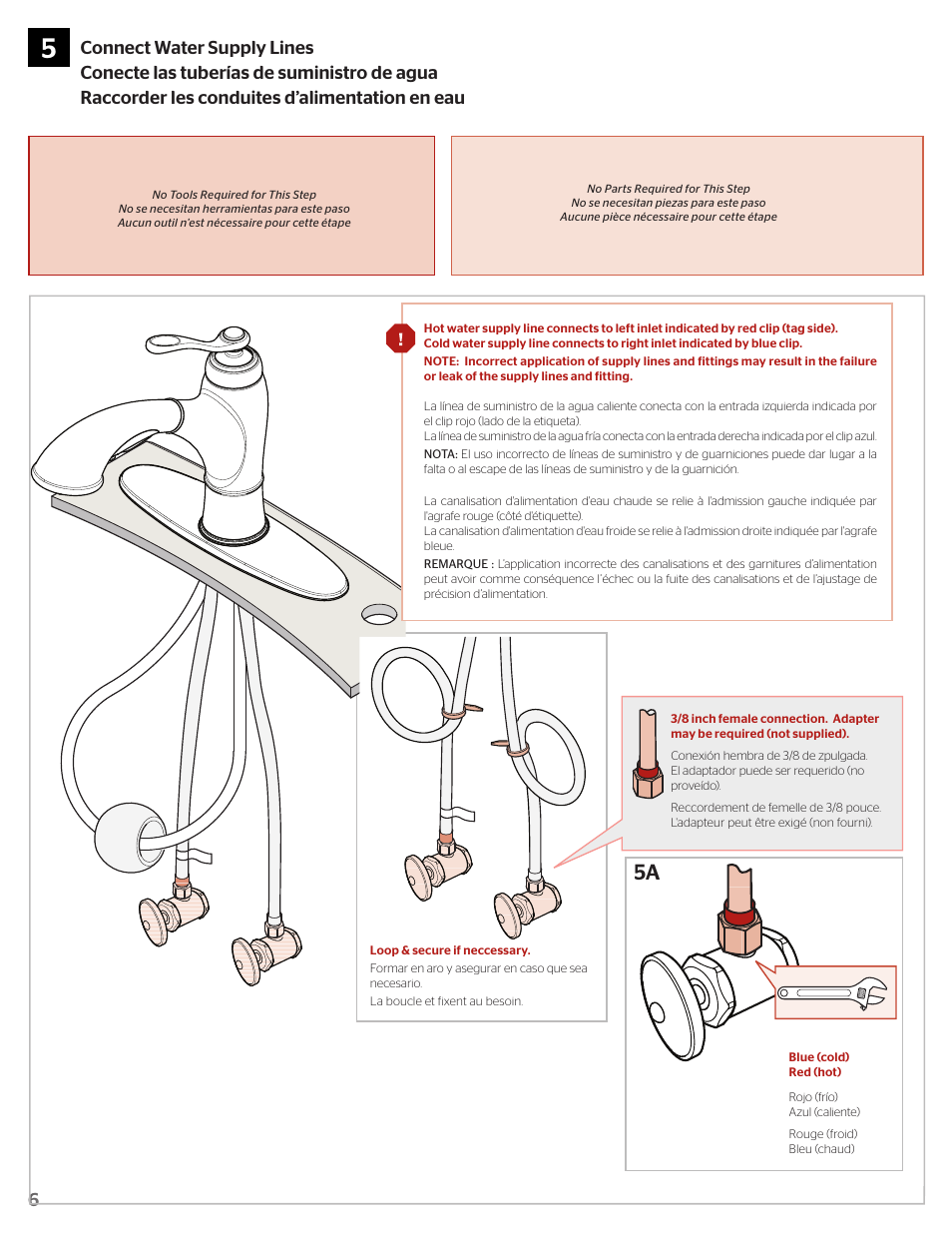 Pfister F-534-PGFS User Manual | Page 6 / 10