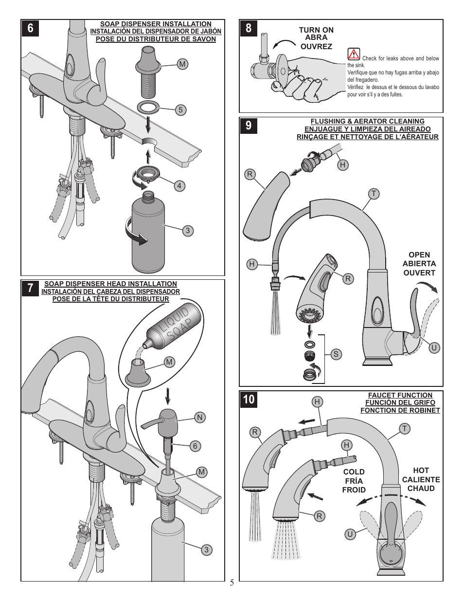 Pfister F-529-ADRS User Manual | Page 5 / 8