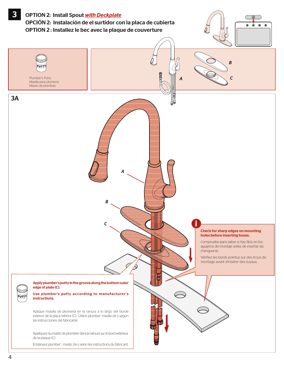 Pfister F-529-7SWS User Manual | Page 4 / 10