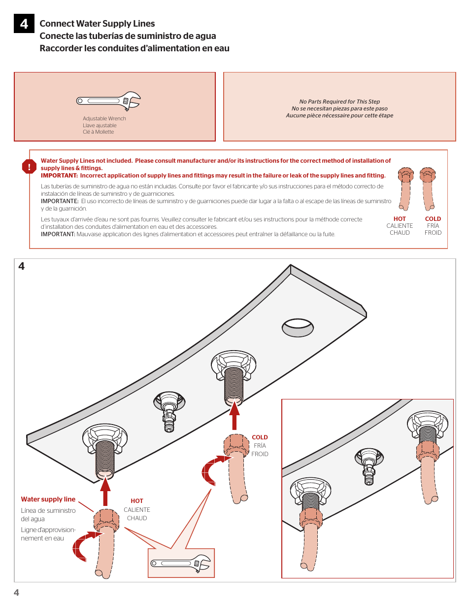 Pfister F-036-4SNC User Manual | Page 4 / 6