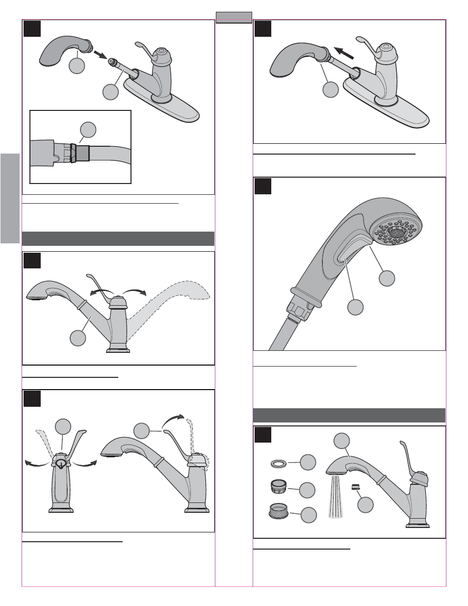 Es p a esp a ññ o l ol | Pfister F-538-5LCS User Manual | Page 10 / 18