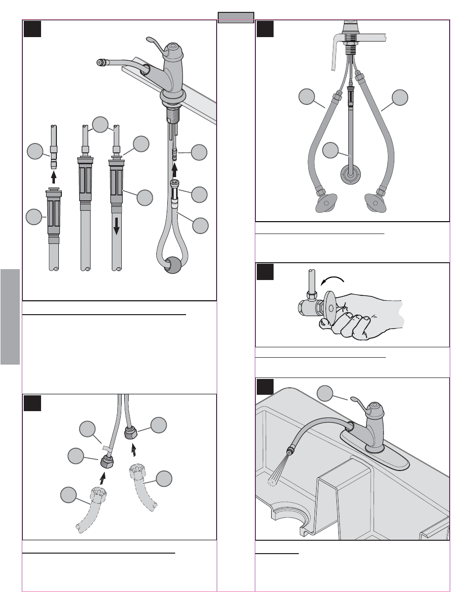 Fr a n fran çç a is ais | Pfister F-538-5LCS User Manual | Page 14 / 18