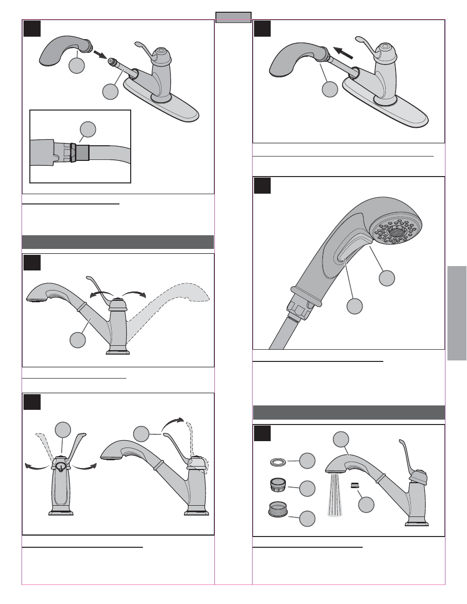 Fr a n fran çç a is ais | Pfister F-538-5LCS User Manual | Page 15 / 18