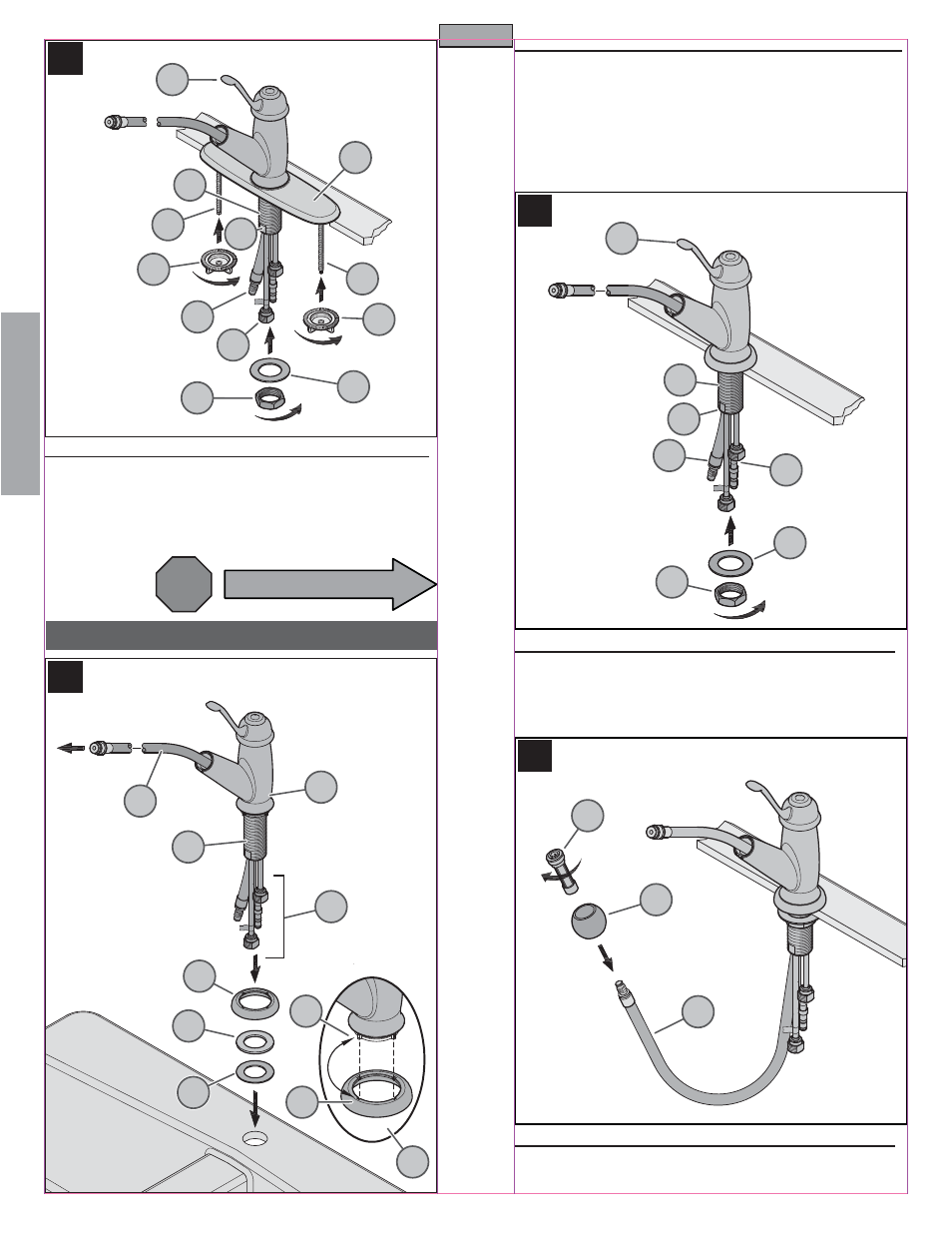 Es p a esp a ññ o l ol, Alto | Pfister F-538-5LCS User Manual | Page 8 / 18