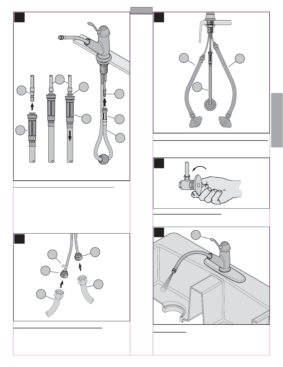 Es p a esp a ññ o l ol | Pfister F-538-5LCS User Manual | Page 9 / 18