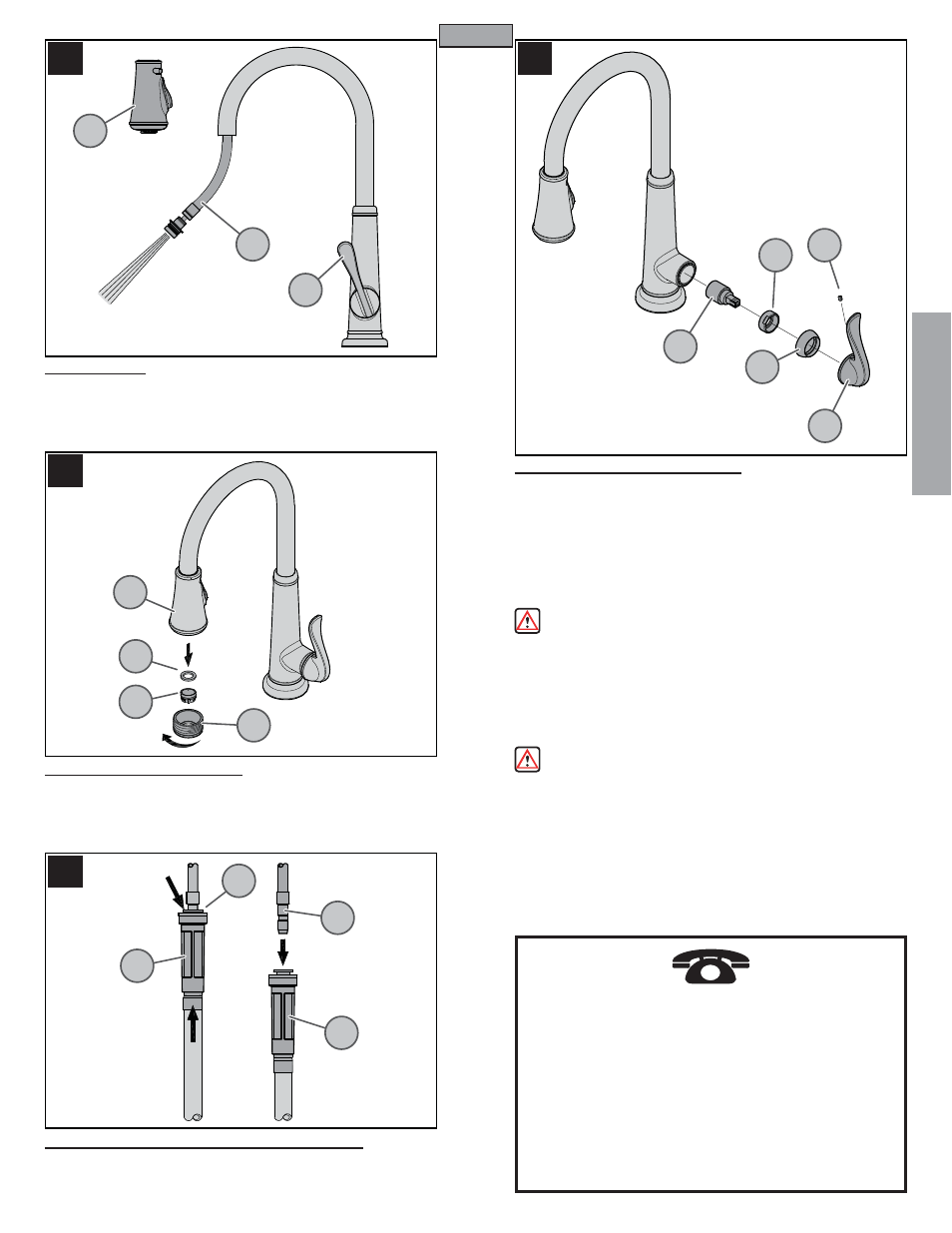 Es p a esp a ññ o l ol | Pfister GT529-YPK User Manual | Page 11 / 18