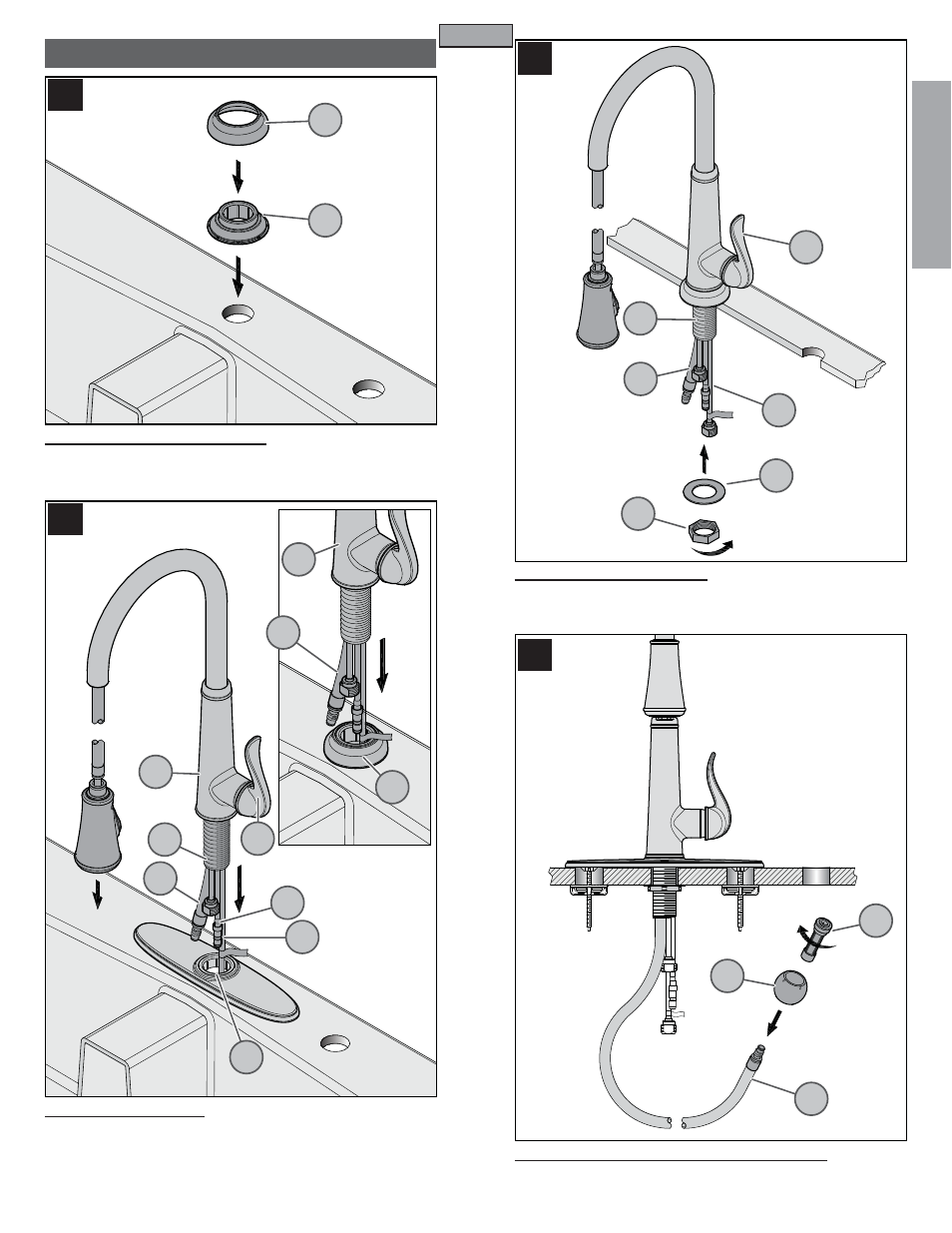 En g l is h english | Pfister GT529-YPK User Manual | Page 3 / 18