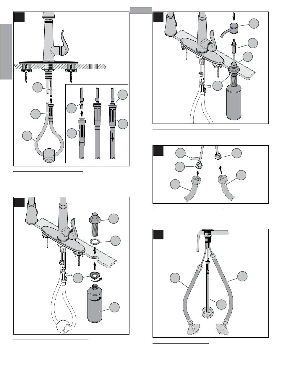 En g l is h english | Pfister GT529-YPK User Manual | Page 4 / 18