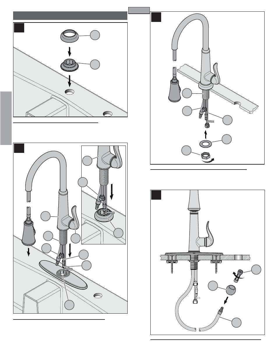 Es p a esp a ññ o l ol | Pfister GT529-YPK User Manual | Page 8 / 18