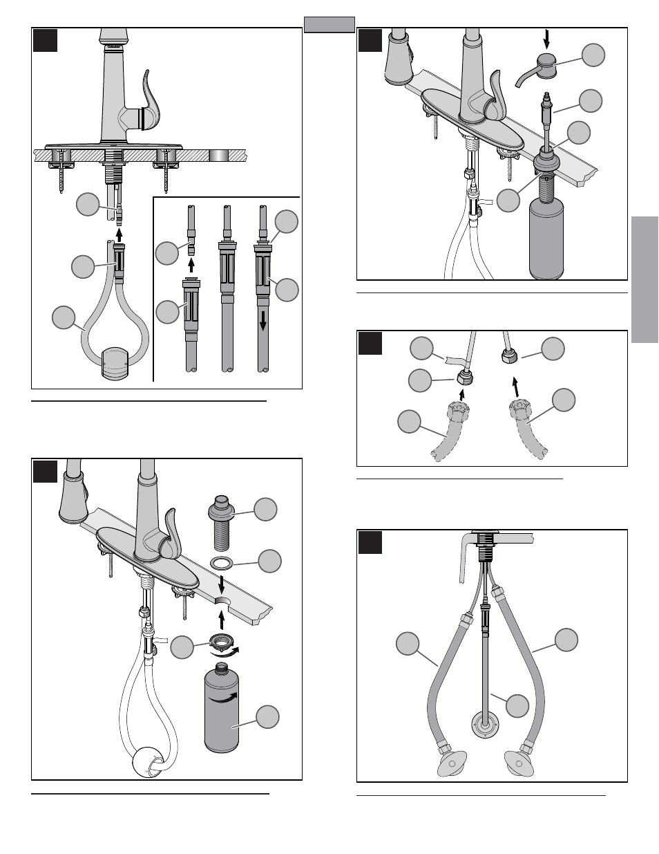 Es p a esp a ññ o l ol | Pfister GT529-YPK User Manual | Page 9 / 18