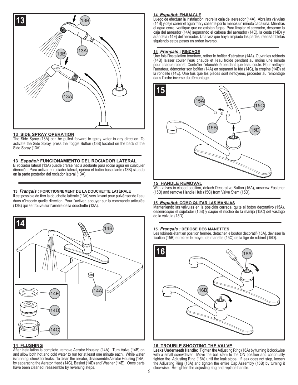 Pfister F-WK1-100C User Manual | Page 6 / 7