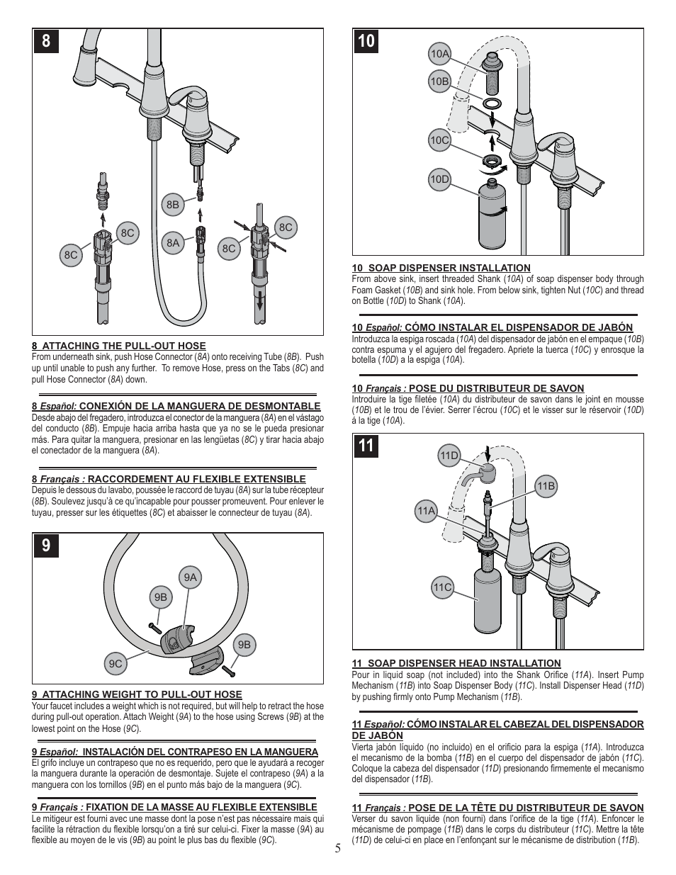 Pfister F-WKP-650C User Manual | Page 5 / 8