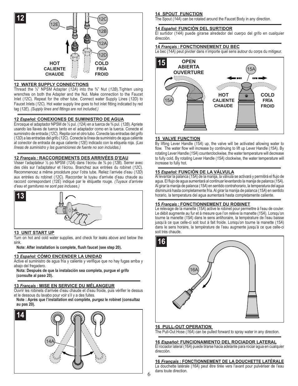 Pfister F-WKP-650C User Manual | Page 6 / 8