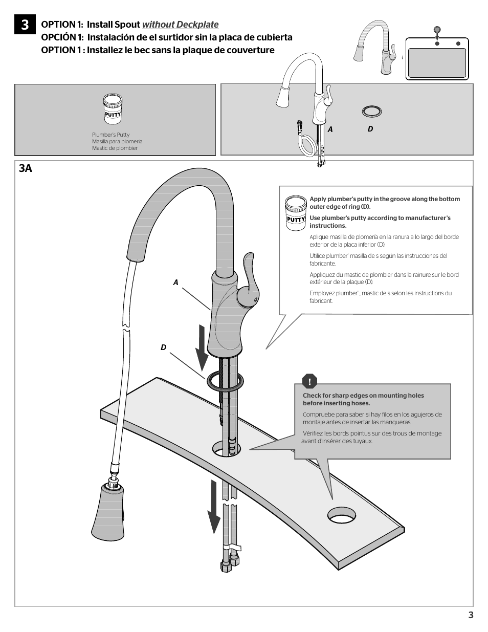 Pfister F-529-7TNS User Manual | Page 3 / 10