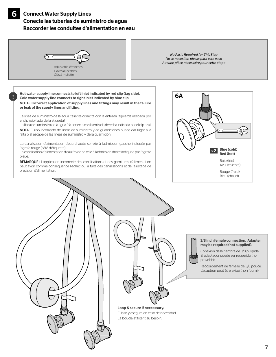 Pfister F-529-7TNS User Manual | Page 7 / 10