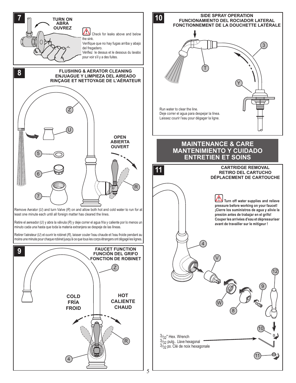 Pfister F-029-4HYS User Manual | Page 5 / 8