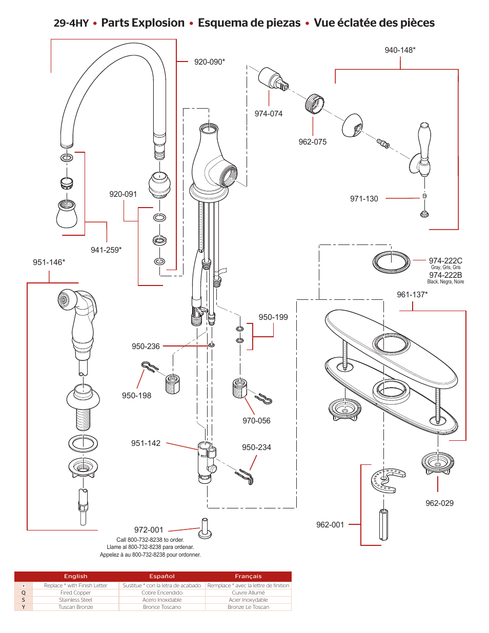 Pfister F-029-4HYS User Manual | Page 2 / 4