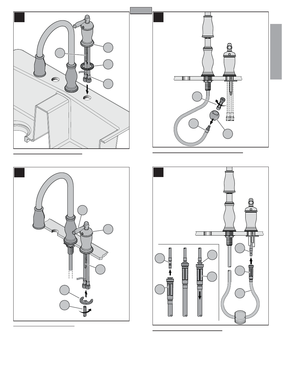 En g l is h english | Pfister GT526-TMS User Manual | Page 3 / 18