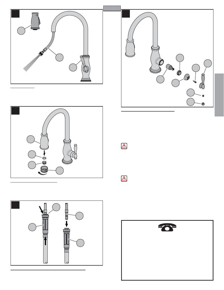 Es p a esp a ññ o l ol | Pfister GT529-TMS User Manual | Page 11 / 18