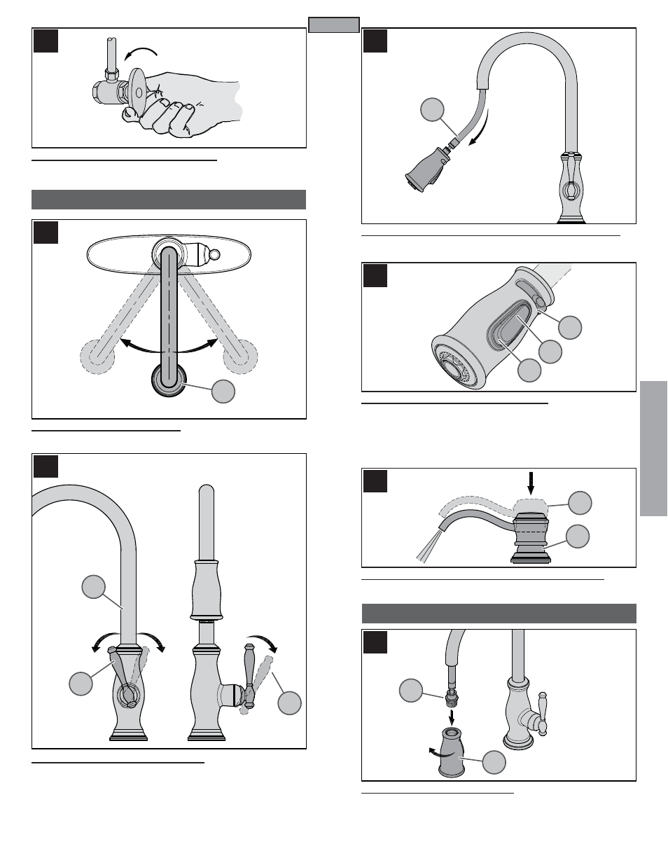 Fr a n fran çç a is ais | Pfister GT529-TMS User Manual | Page 15 / 18