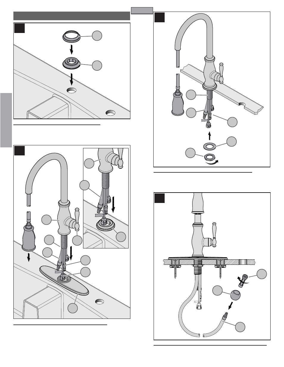 Es p a esp a ññ o l ol | Pfister GT529-TMS User Manual | Page 8 / 18