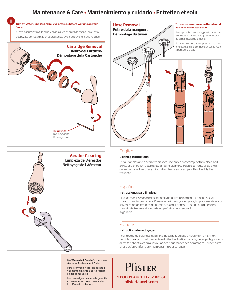 Pfister F-529-7AYS User Manual | Page 3 / 4