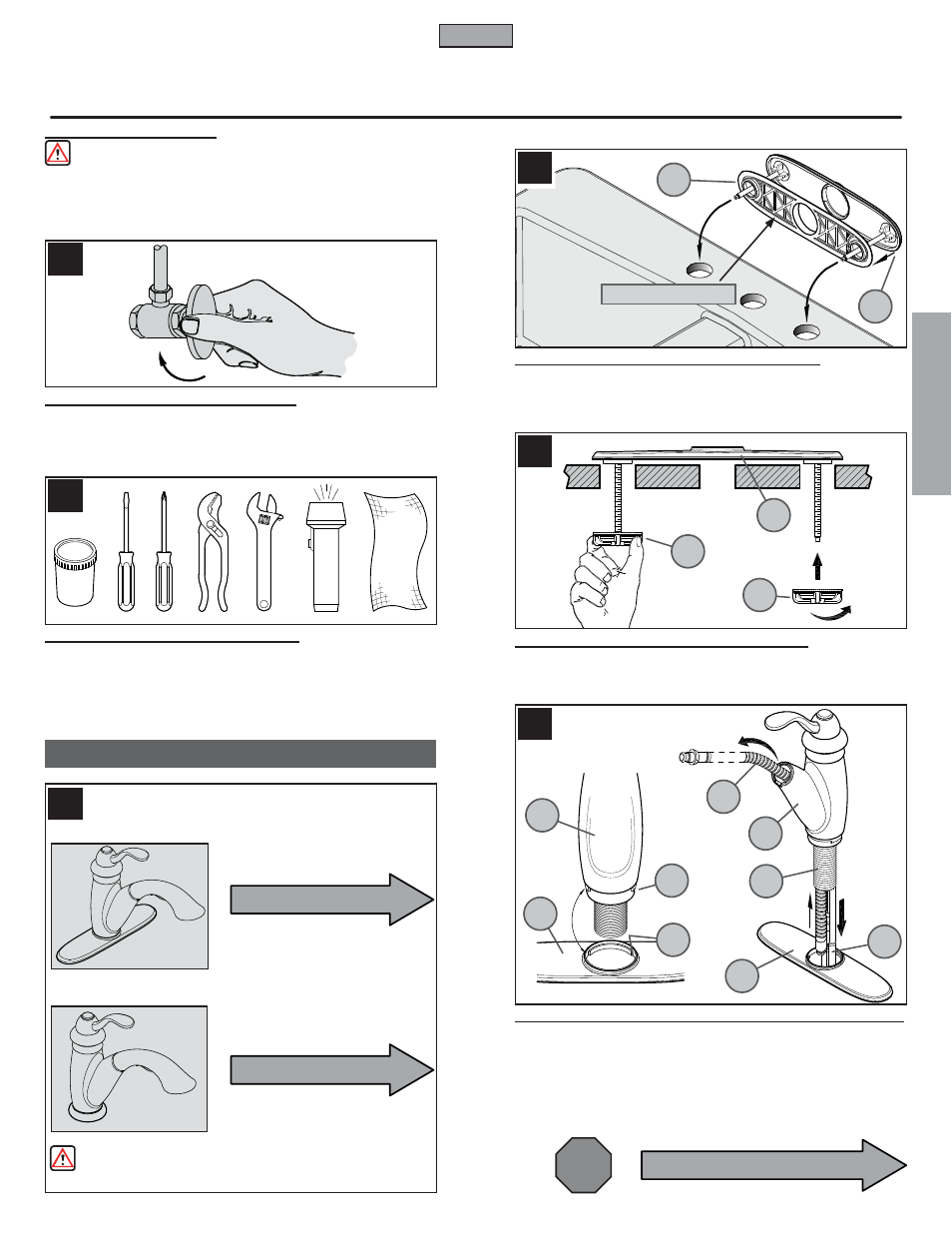 Es p a esp a ññ o l ol, Alto | Pfister GT532-7SS User Manual | Page 7 / 18