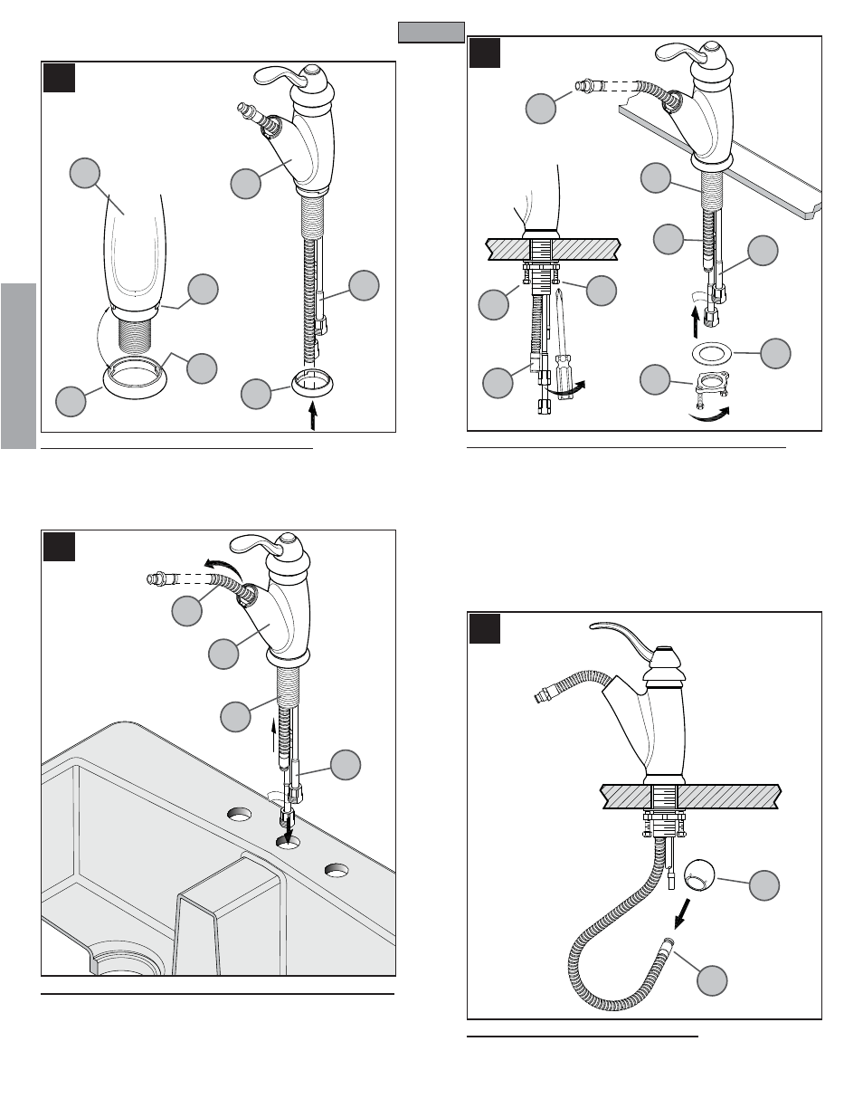 Es p a esp a ññ o l ol | Pfister GT532-7SS User Manual | Page 8 / 18