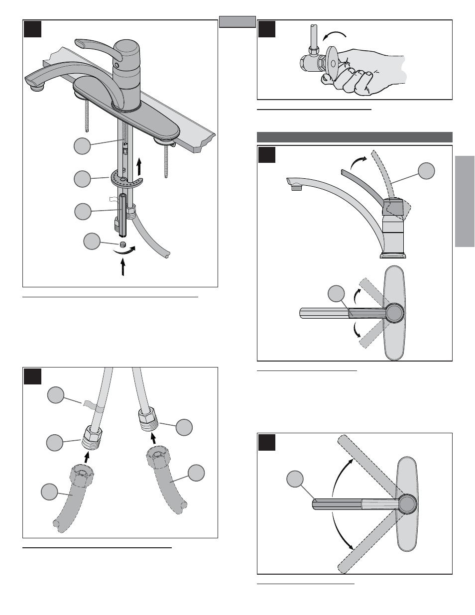 Es p a esp a ññ o l ol | Pfister GT34-4NSS User Manual | Page 11 / 20