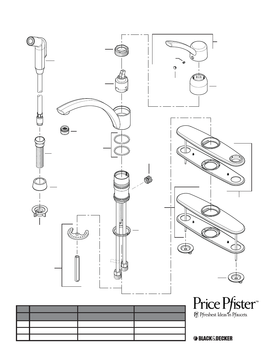 Pfister GT34-4NSS User Manual | Page 20 / 20