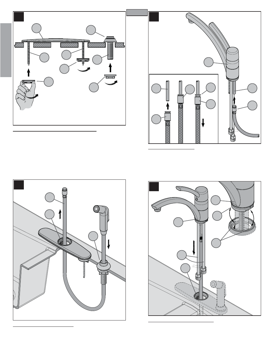 En g l is h english | Pfister GT34-4NSS User Manual | Page 4 / 20