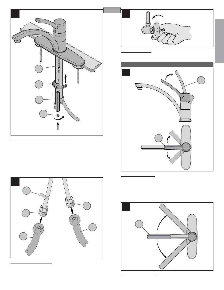 En g l is h english | Pfister GT34-4NSS User Manual | Page 5 / 20