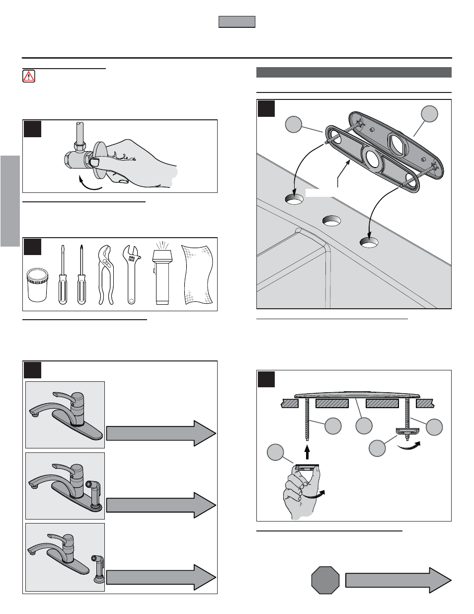 Es p a esp a ññ o l ol | Pfister GT34-4NSS User Manual | Page 8 / 20