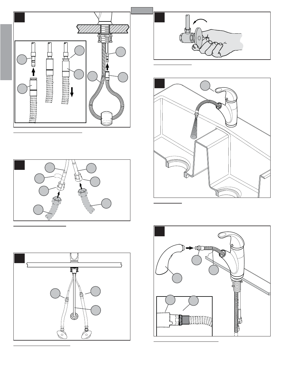 En g l is h english | Pfister GT534-7SS User Manual | Page 4 / 17