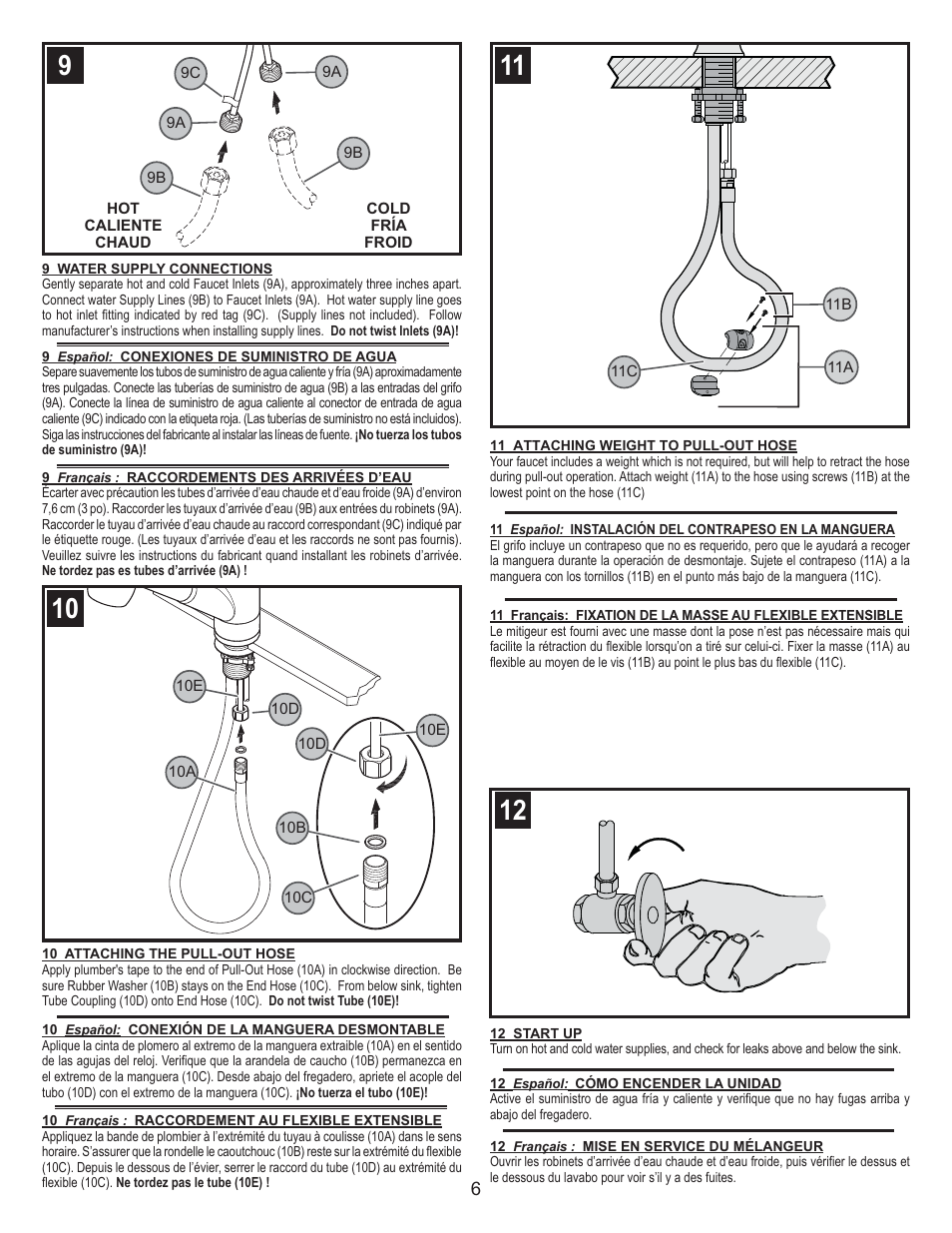 Pfister G133-10SS User Manual | Page 6 / 8