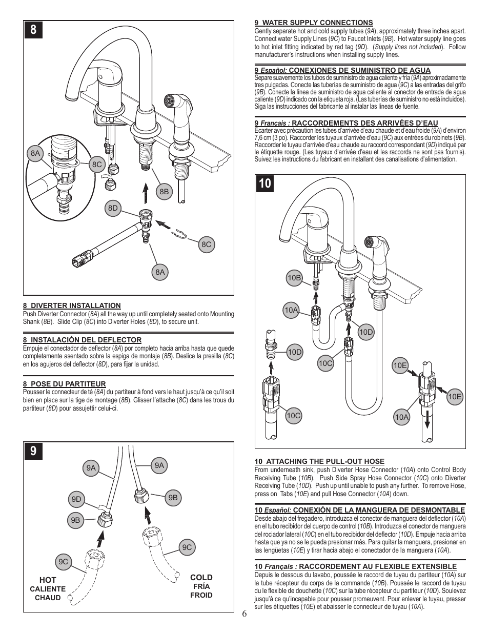 Pfister F-WK1-680S User Manual | Page 6 / 8