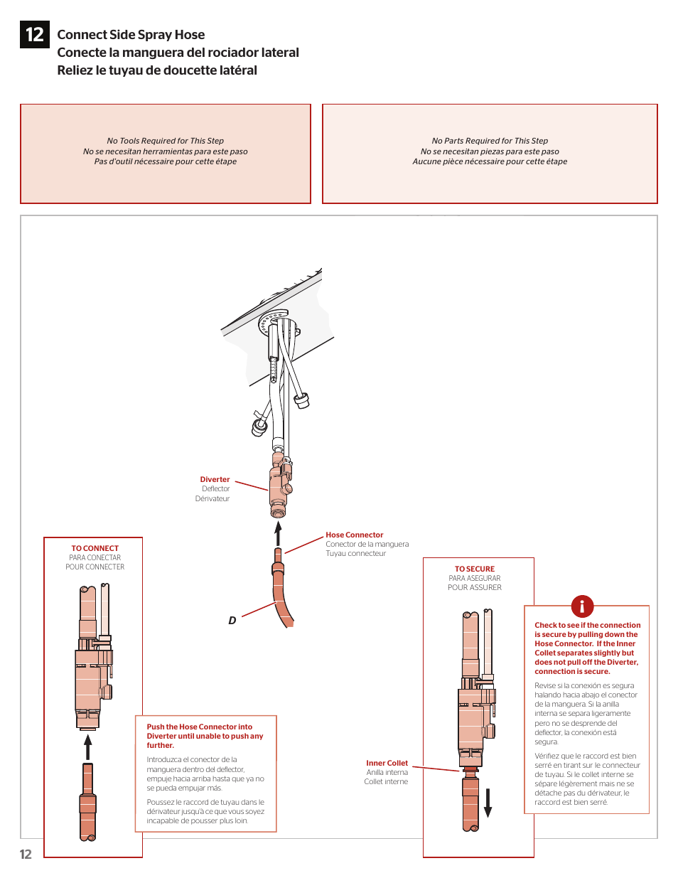 Pfister F-029-4SLS User Manual | Page 12 / 14