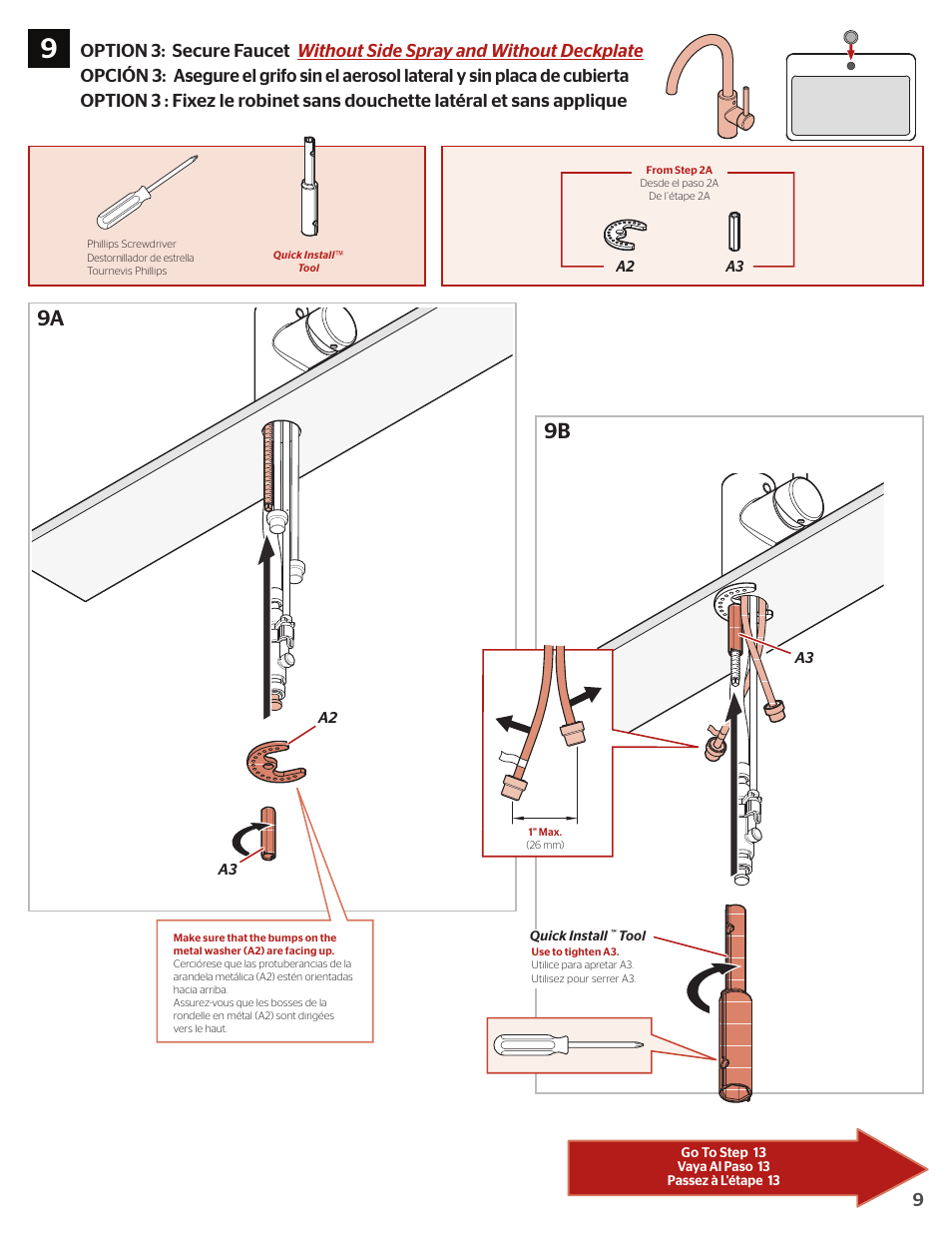 9b 9a | Pfister F-029-4SLS User Manual | Page 9 / 14