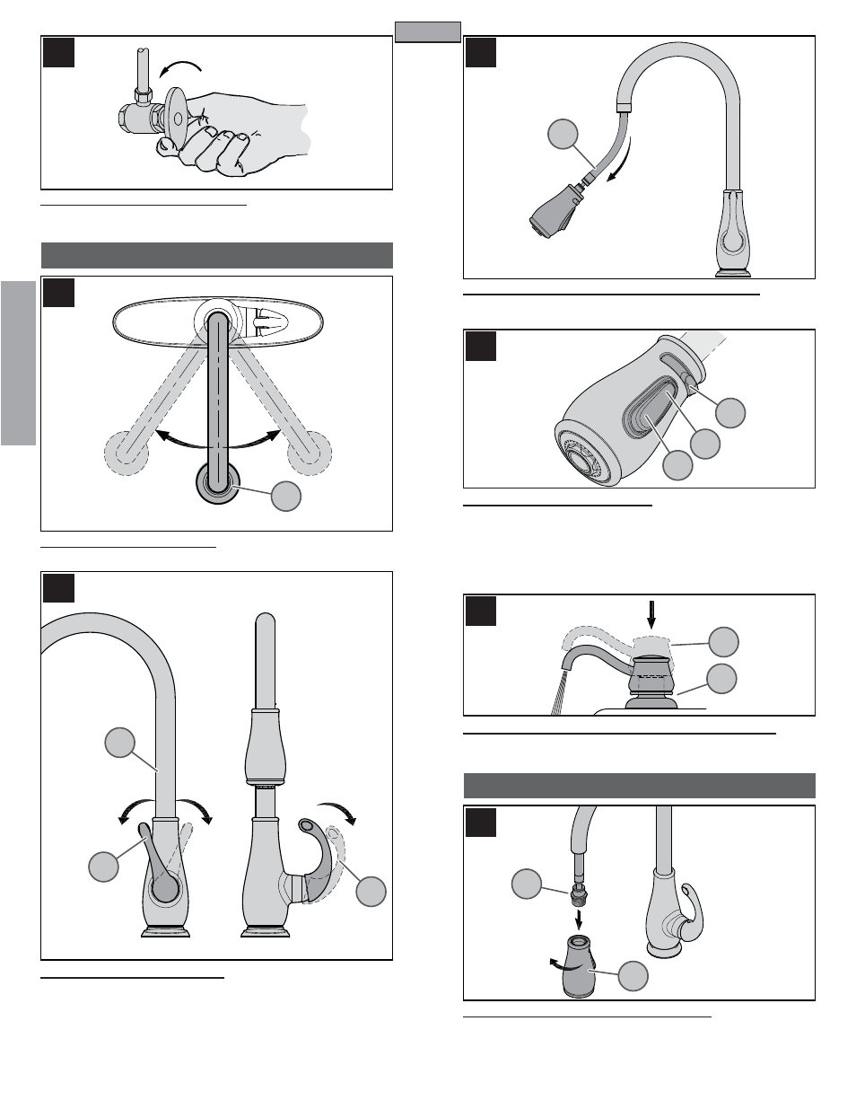 Es p a esp a ññ o l ol | Pfister GT529-DSS User Manual | Page 10 / 18