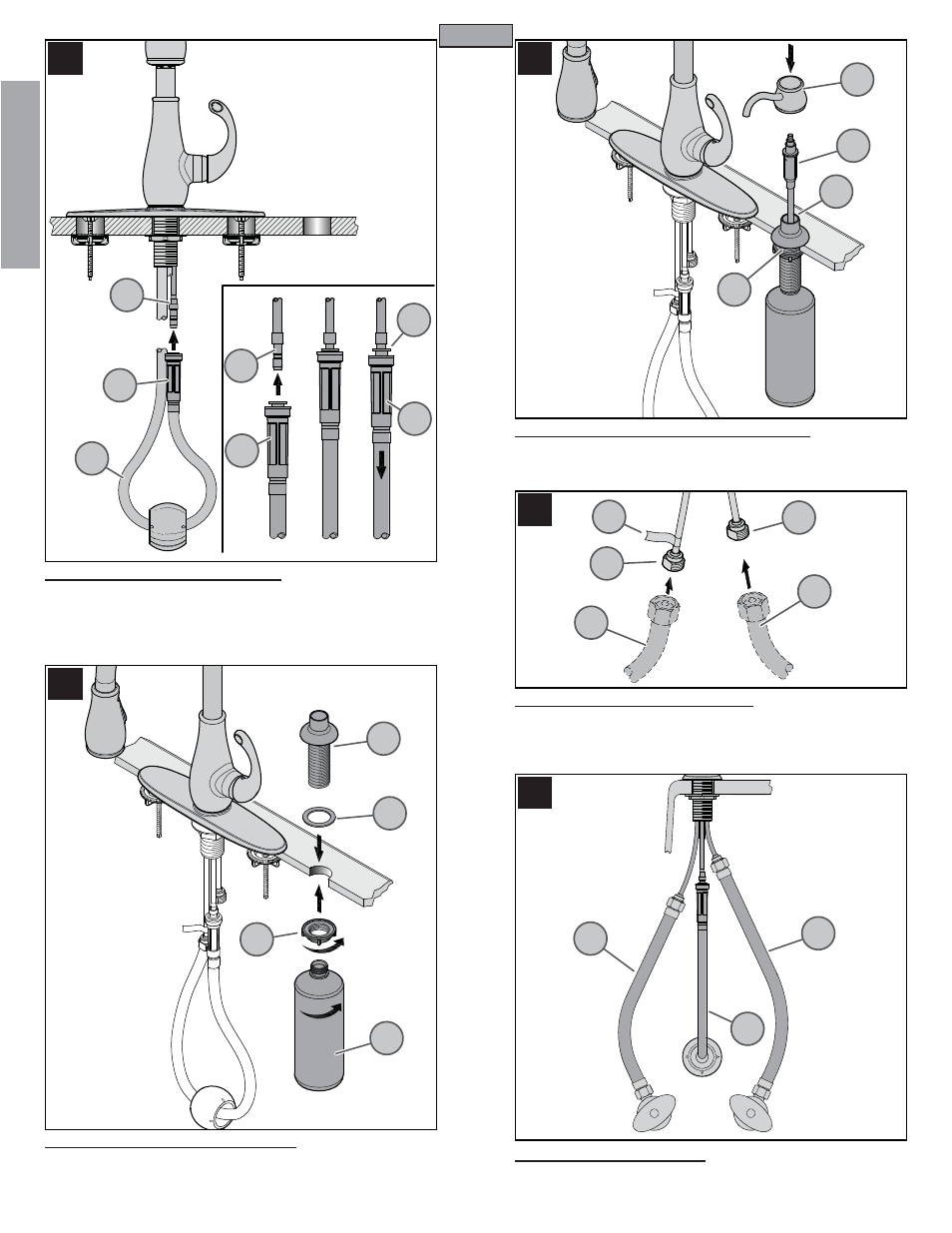 En g l is h english | Pfister GT529-DSS User Manual | Page 4 / 18