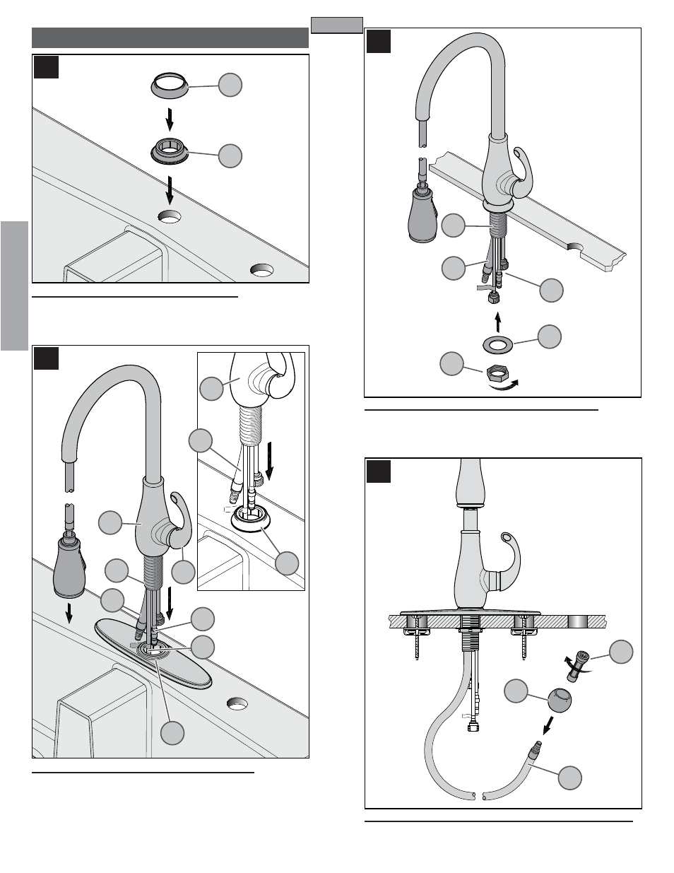 Es p a esp a ññ o l ol | Pfister GT529-DSS User Manual | Page 8 / 18